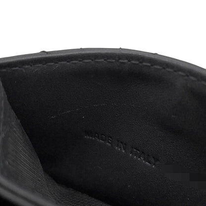 Dior Card Case Lady Jasmine Lambskin Business Holder Black — view 9