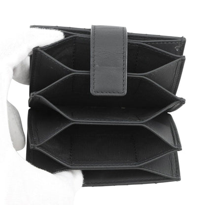 Dior Card Case Lady Jasmine Lambskin Business Holder Black — view 4