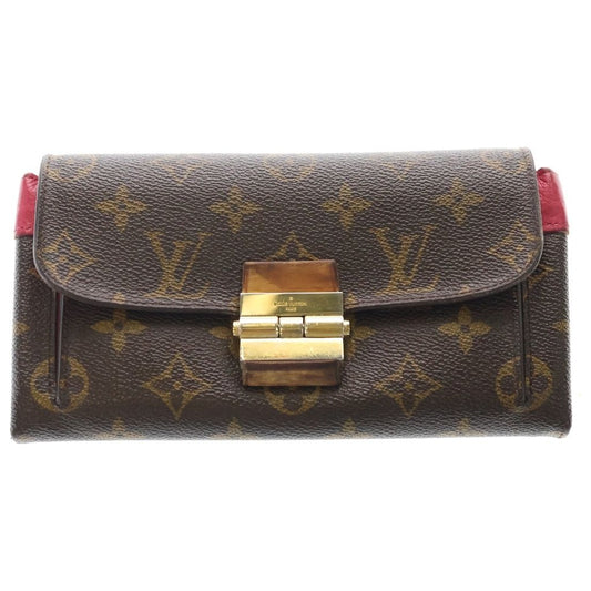 Louis Vuitton Portefeuille Elise Monogram Wallet Brown