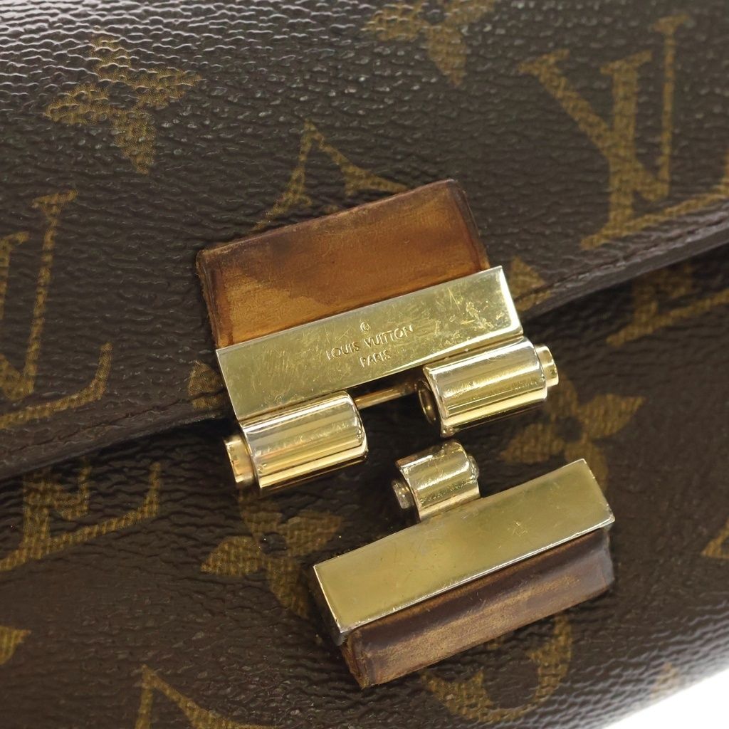 Louis Vuitton Portefeuille Elise Monogram Wallet Brown — view 5