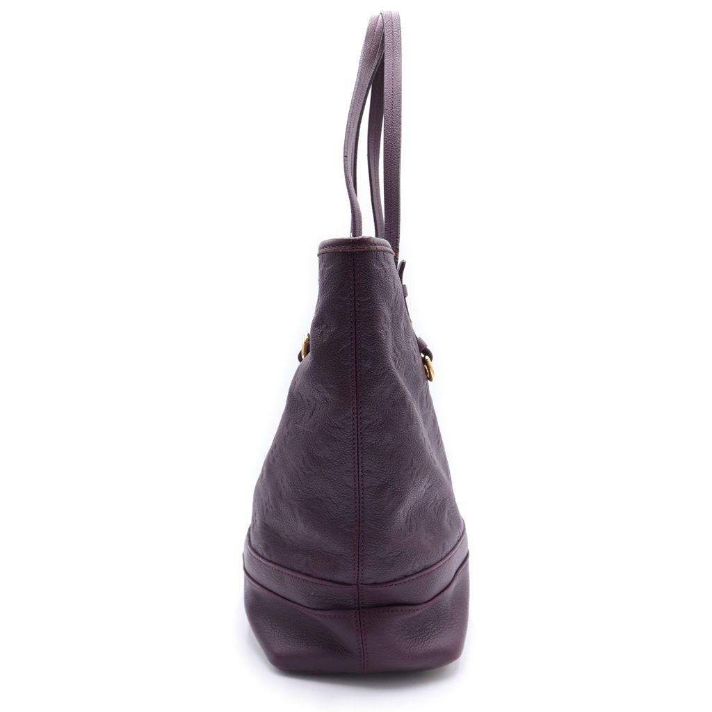 Louis Vuitton Monogram Empreinte Citadine PM Tote Purple Leather Gold — view 3
