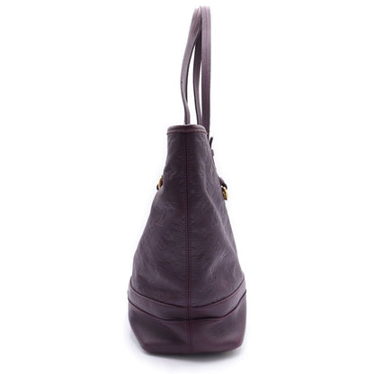 Louis Vuitton Monogram Empreinte Citadine PM Tote Purple Leather Gold — view 3