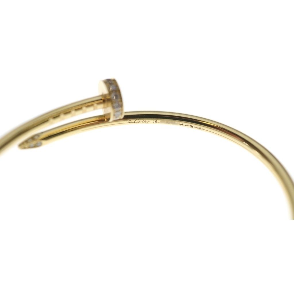 Cartier 18k Yellow Gold Juste un Clou Bangle Bracelet — view 5
