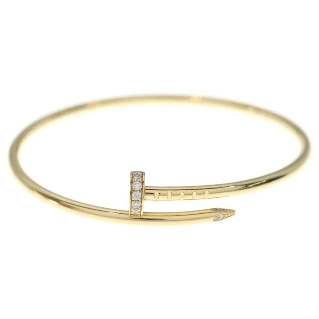 Cartier 18k Yellow Gold Juste un Clou Bangle Bracelet