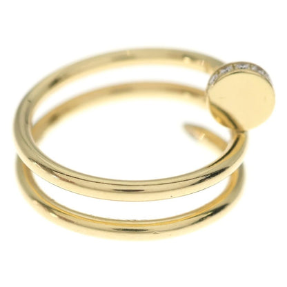 Cartier Juste un Clou Diamond Double Ring Gold — view 3