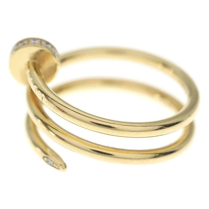 Cartier Juste un Clou Diamond Double Ring Gold — view 4