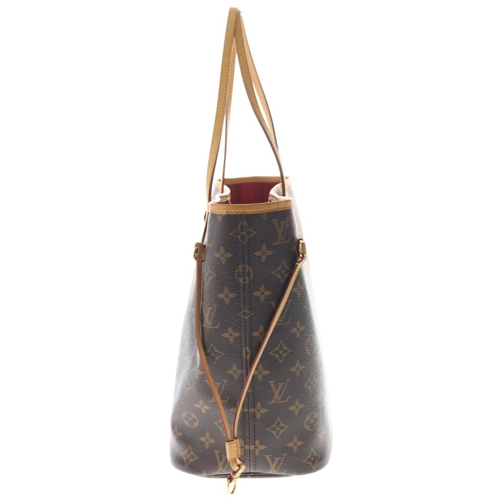 Louis Vuitton Neverfull Monogram Canvas Tote Brown — view 3