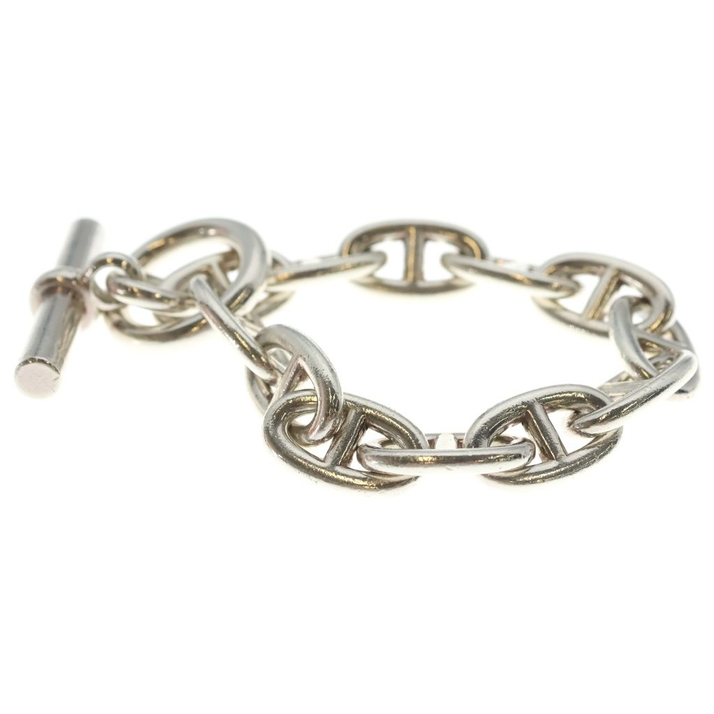 Hermes Chaine D'ancre TGM Bracelet 12 Pieces Chain Silver — view 4