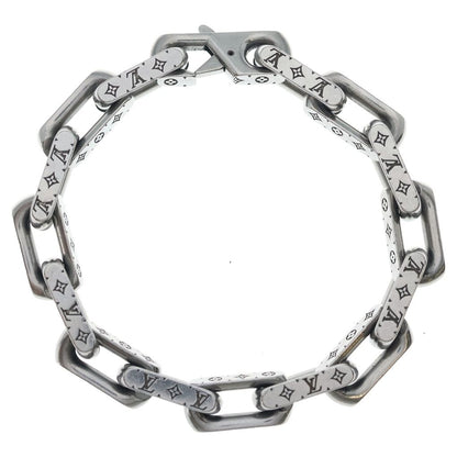 Louis Vuitton Monogram Collier Chain Bracelet Silver