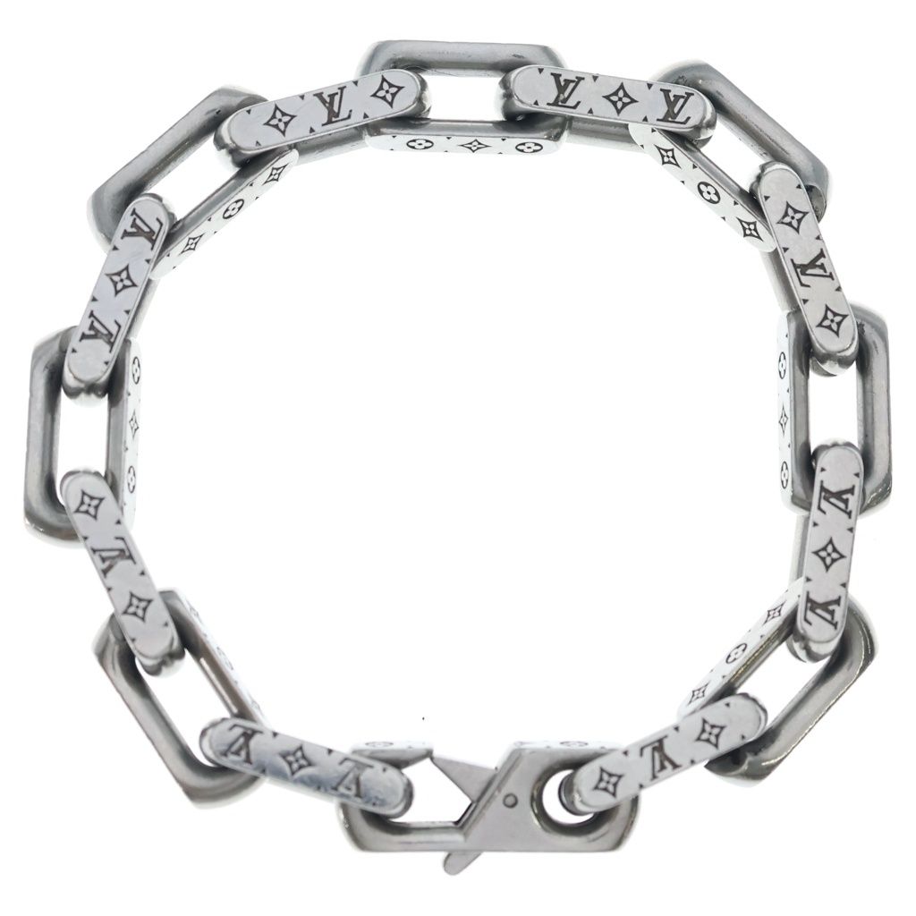 Louis Vuitton Monogram Collier Chain Bracelet Silver — view 2