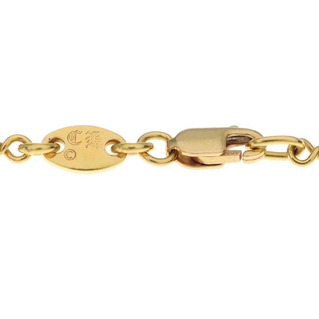 Chrome Hearts 22k Neckchain Twist Chain Necklace Gold — view 5