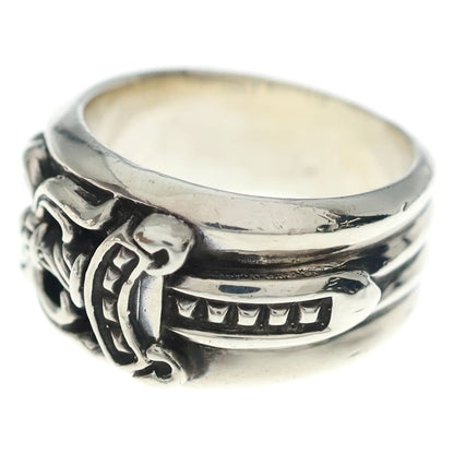 Chrome Hearts Dagger Ring Silver