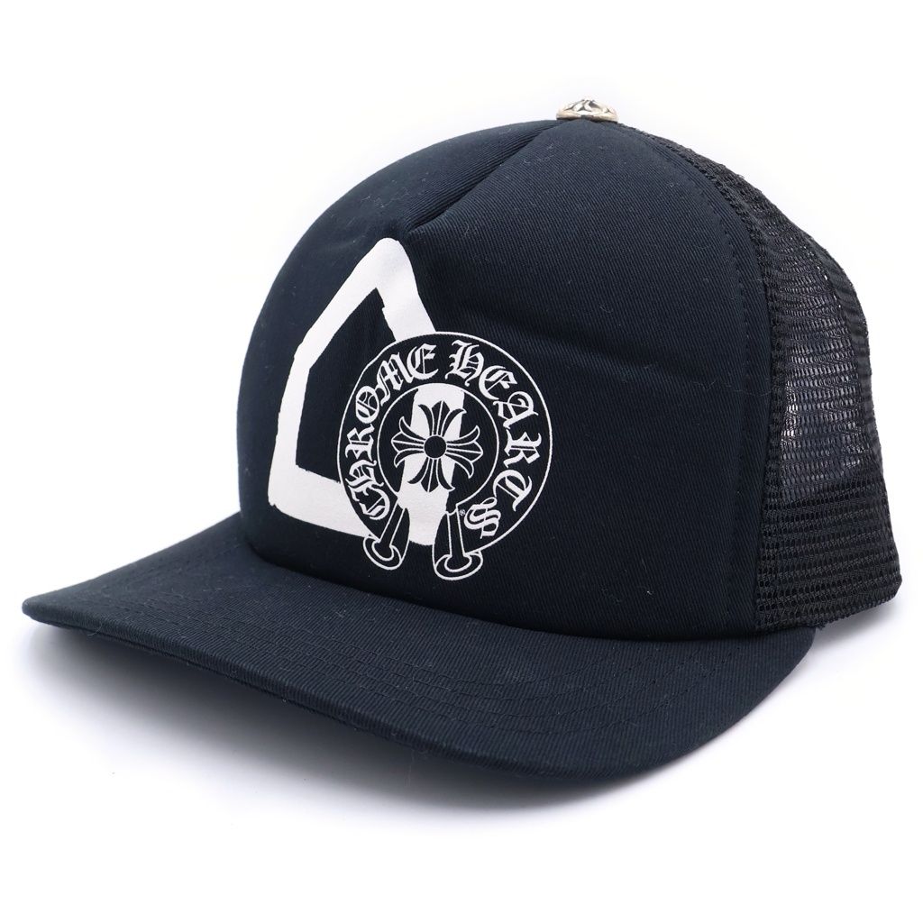 Chrome Hearts Dover Street Market Mesh Cap Trak Khaki Cap Black