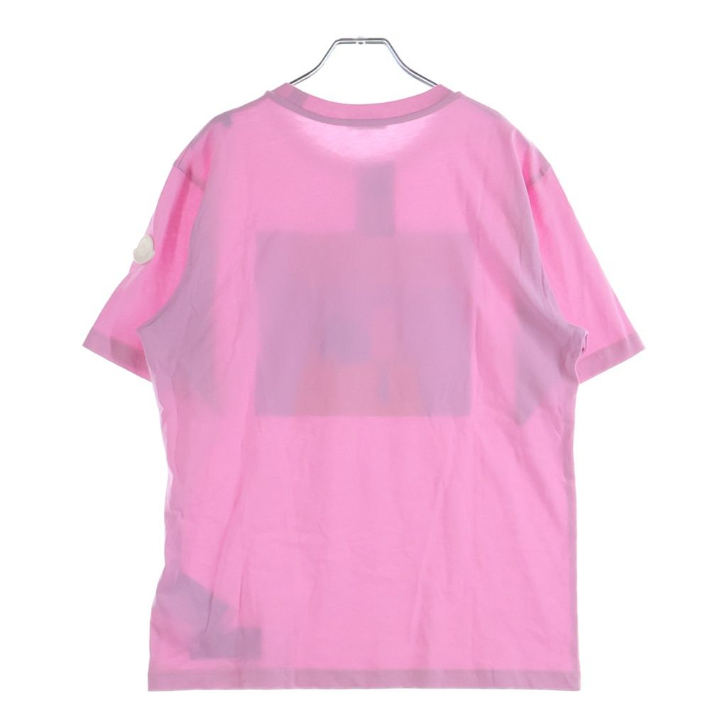 Moncler Peanuts Sunu Pickle Neck Short Sleeve T-Shirt Pink — view 2