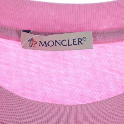 Moncler Peanuts Sunu Pickle Neck Short Sleeve T-Shirt Pink — view 5