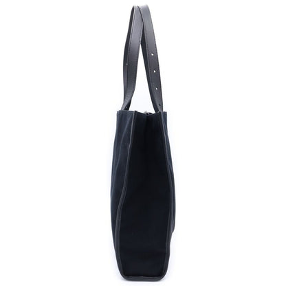 Fendi Lava Logo Canvas Tote Black Brown — view 3