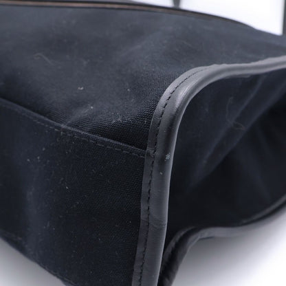 Fendi Lava Logo Canvas Tote Black Brown — view 6