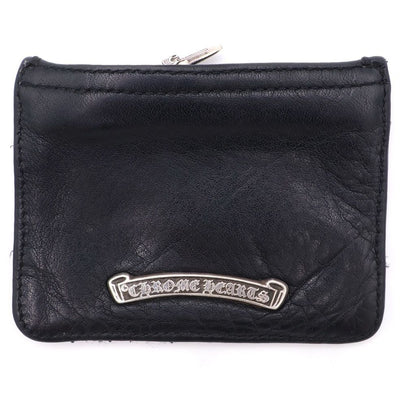 Chrome Hearts Zpr Chng Purse Change Daga Zip Coin Case Black