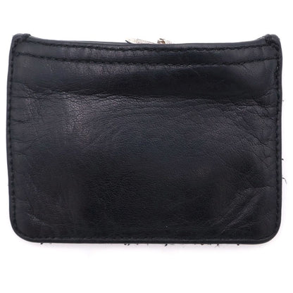 Chrome Hearts Zpr Chng Purse Change Daga Zip Coin Case Black — view 2