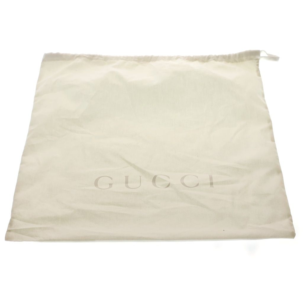 Gucci le Chess Molle Shoulder Bag Beige Brown Canvas Leather Gold — view 6