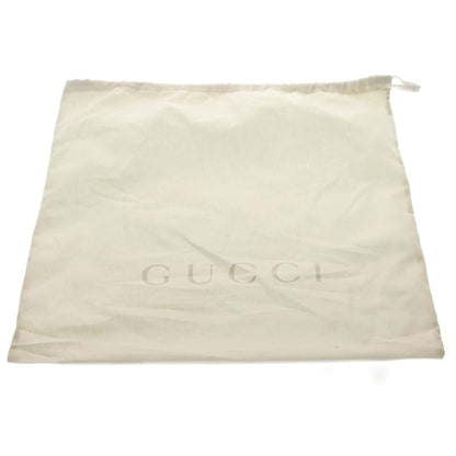 Gucci le Chess Molle Shoulder Bag Beige Brown Canvas Leather Gold — view 6