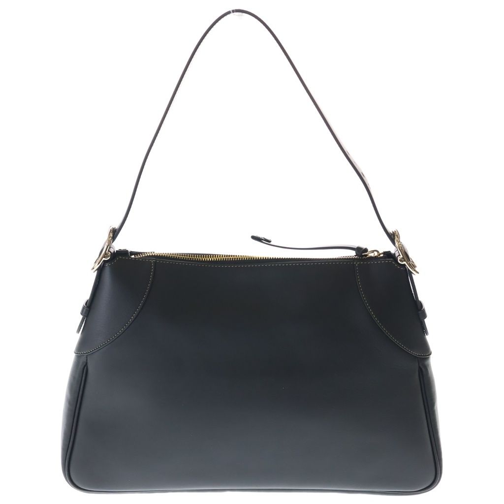 Gucci le Chess Molle Shoulder Bag Beige Brown Canvas Leather Gold — view 2