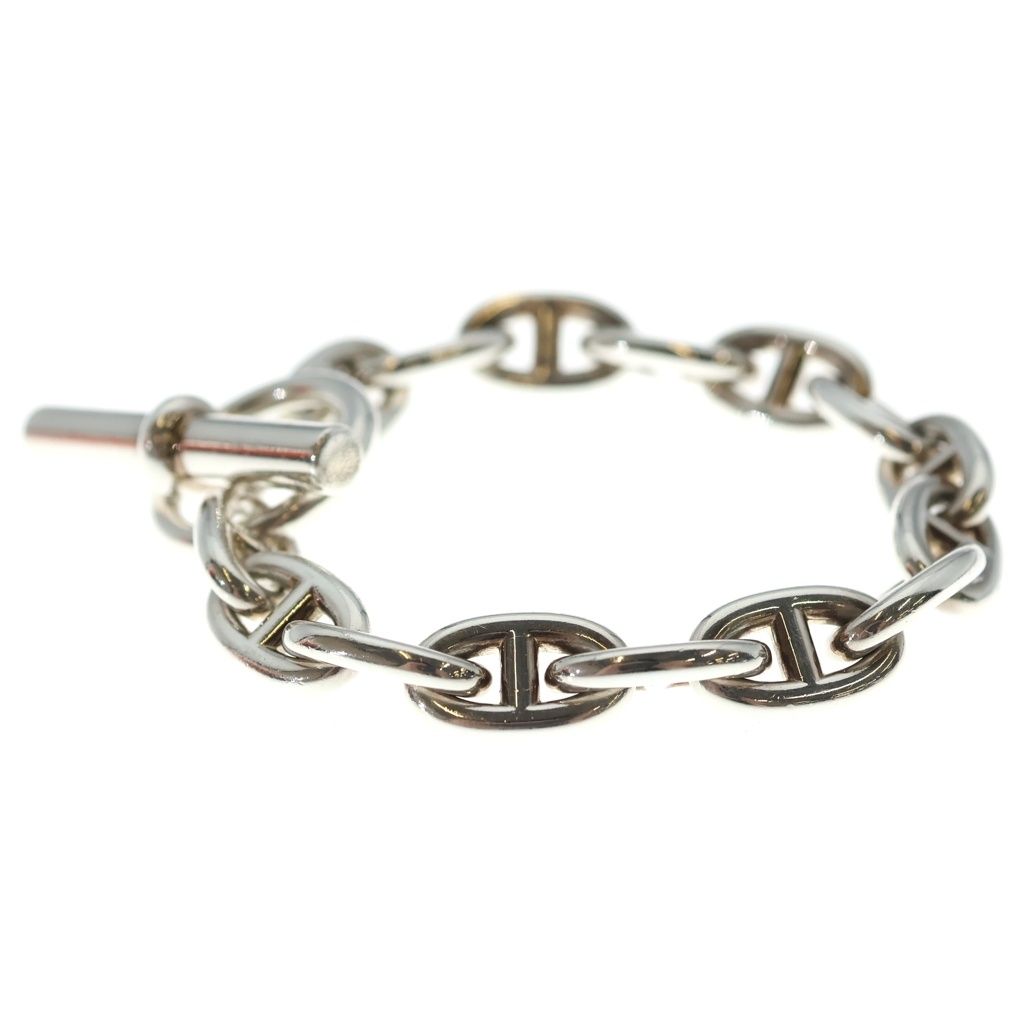 Hermes Chaine D'ancre Chain Bracelet Silver — view 4