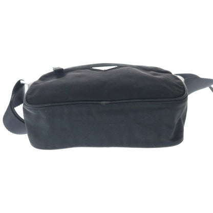 Prada Mini Shoulder Bag Black Nylon Silver — view 4