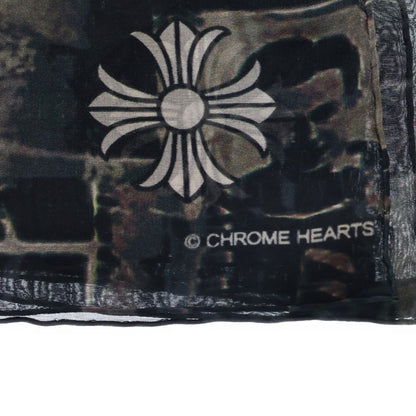 Chrome Hearts Rolling Stones Silk Scarf All Over Pattern Multicolor — view 3