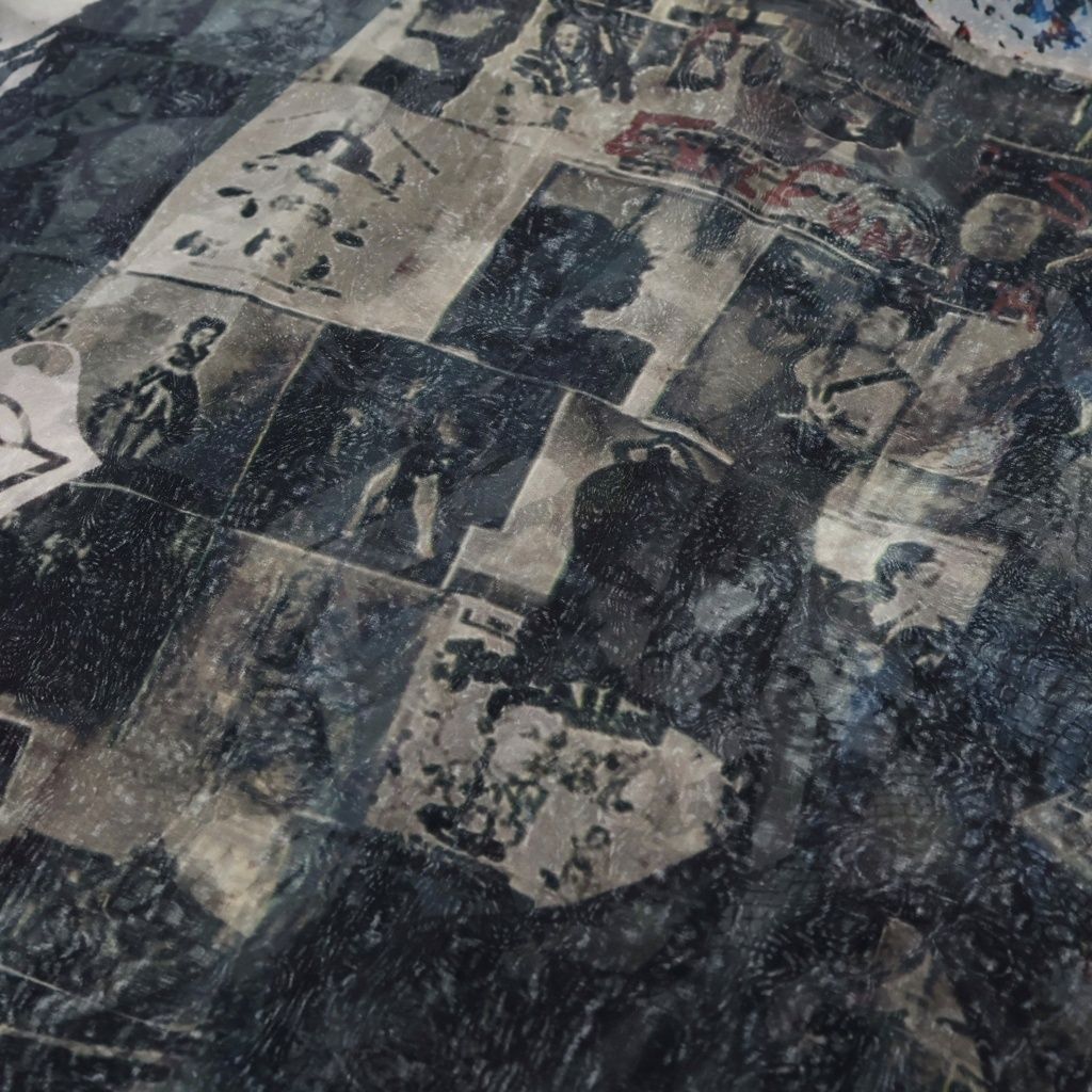 Chrome Hearts Rolling Stones Silk Scarf All Over Pattern Multicolor — view 5