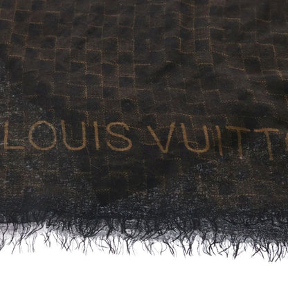 Louis Vuitton Cashmere Plaid Logo Scarf — view 2