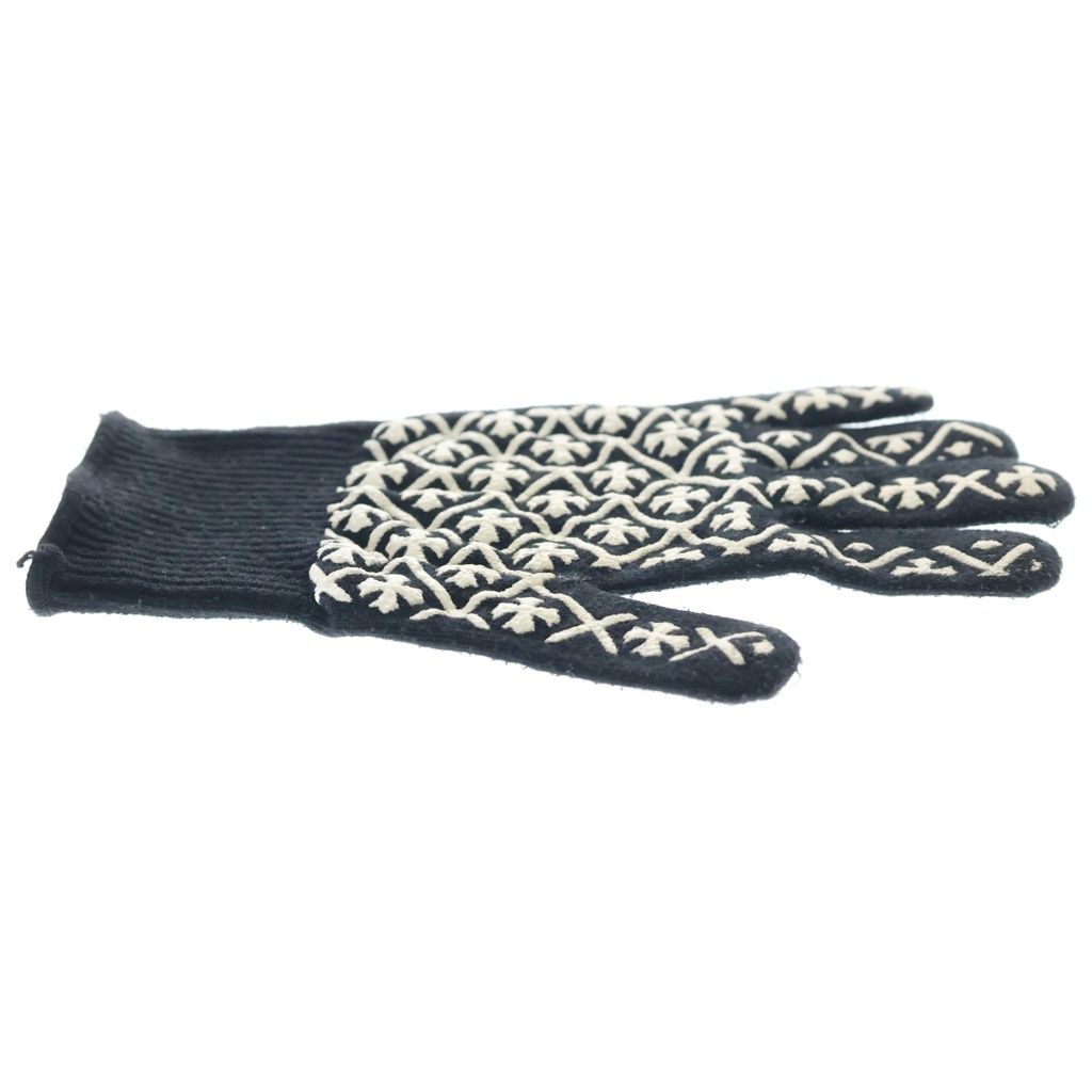 Chrome Hearts Glove Logo Print Gloves Black — view 4