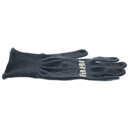 Chrome Hearts Glove Logo Print Gloves Black — view 3