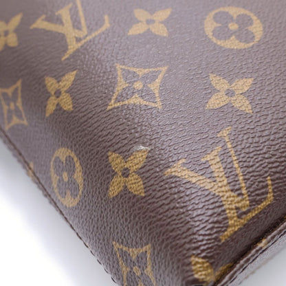 Louis Vuitton Monogram Macassar Porte Documents Jour 2-Way Shoulder Bag Brown — view 6