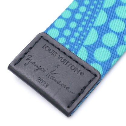 Louis Vuitton YK Yayoi Kusama Ceinture LV Webbing Blue Belt — view 6