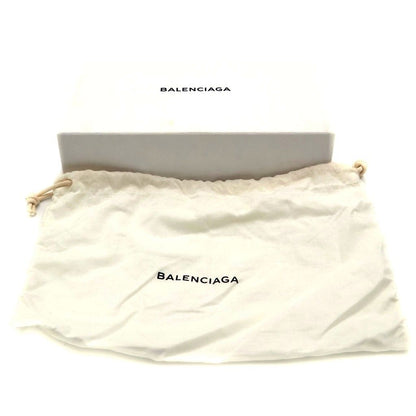 Balenciaga Classic Continental Leather Round Zip Wallet Black — view 6