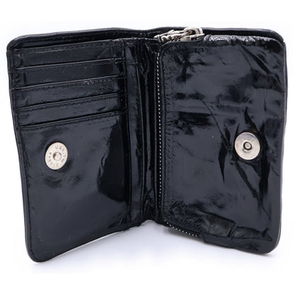 Chrome Hearts Joey Patent Leather Wallet Black — view 4