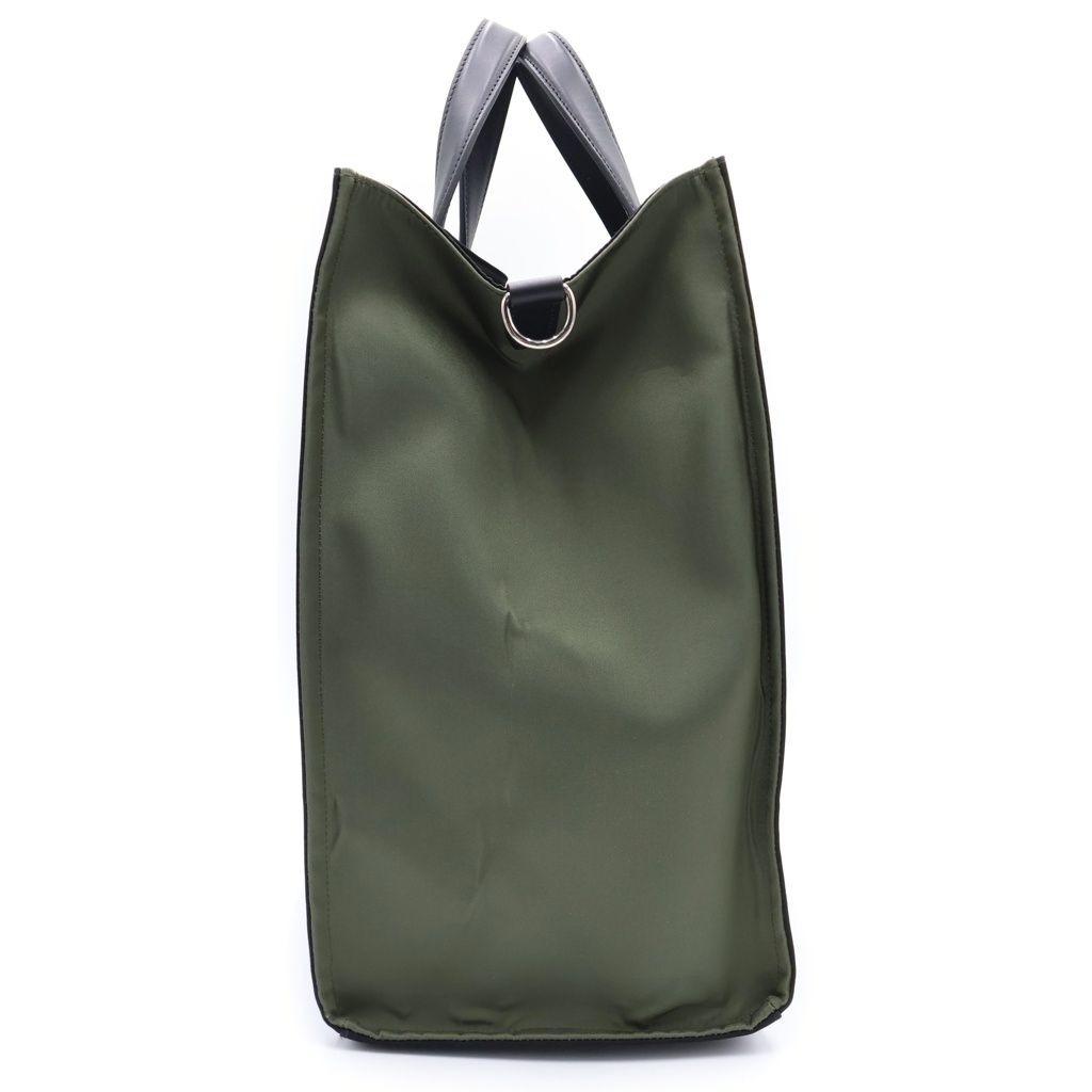 Fendi 2-Way Tote Nylon Handbag Black — view 3