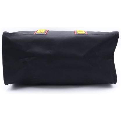 Fendi 2-Way Tote Nylon Handbag Black — view 4