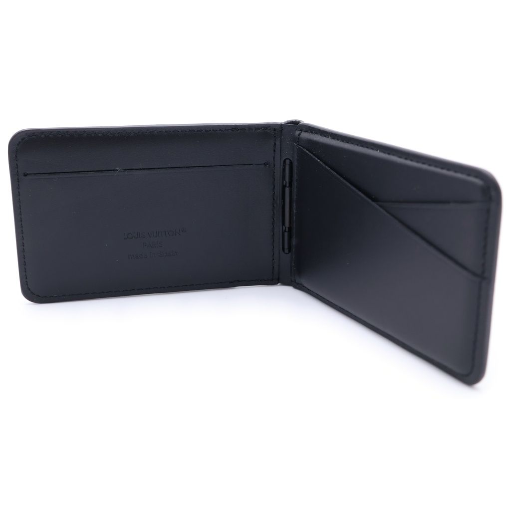 Louis Vuitton Monogram Compact Magnet Card Case Midnight — view 4