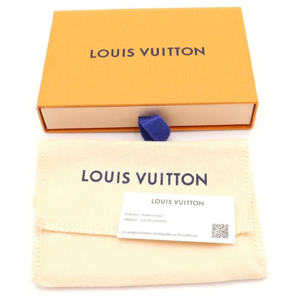 Louis Vuitton Monogram Compact Magnet Card Case Midnight — view 6