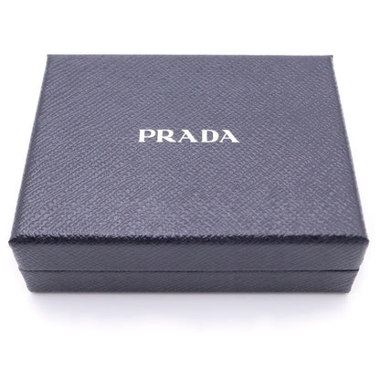 Prada Lip Pattern Trifold Wallet Araba Star Pink Saffiano — view 6