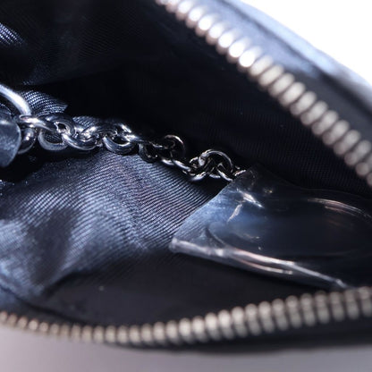 Gucci Micro Guccissima Coin Case Black Leather Silver — view 4