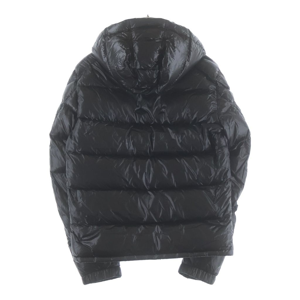 Moncler Zin Hooded Zip Up Jacket Black — view 2