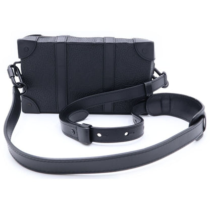 Louis Vuitton Monogram Empreinte Soft Trunk Wallet Mini Shoulder Bag Black — view 2