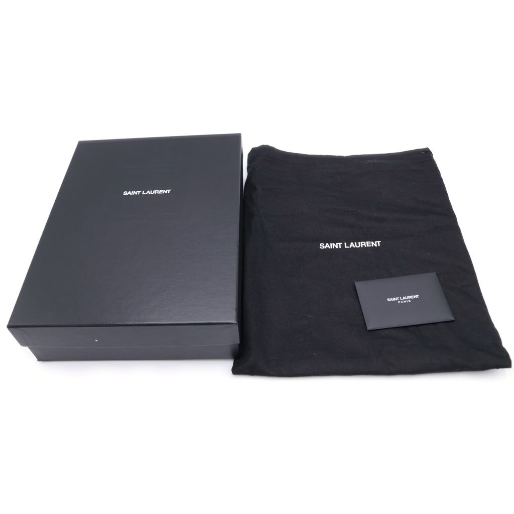 Saint Laurent Paris Mini Shoulder Bag Black Calfskin Gold — view 6