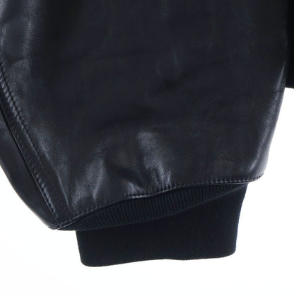 Balenciaga Lined Zip Up Hoodie Front Logo Print Zip Up Leather Hooded Jacket — view 6