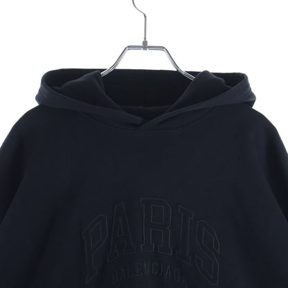 Balenciaga Cities Paris Hoodie City Pullover Black — view 3