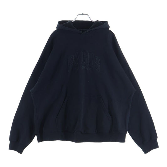 Balenciaga Cities Paris Hoodie City Pullover Black
