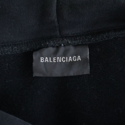 Balenciaga Cities Paris Hoodie City Pullover Black — view 6